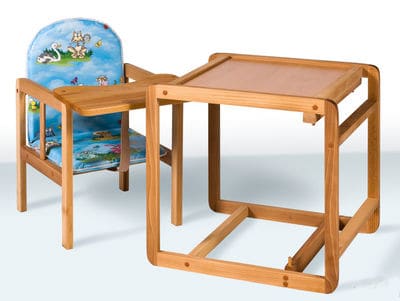 Дитячий стілець для годування оригінальної конструкції. Фото 4